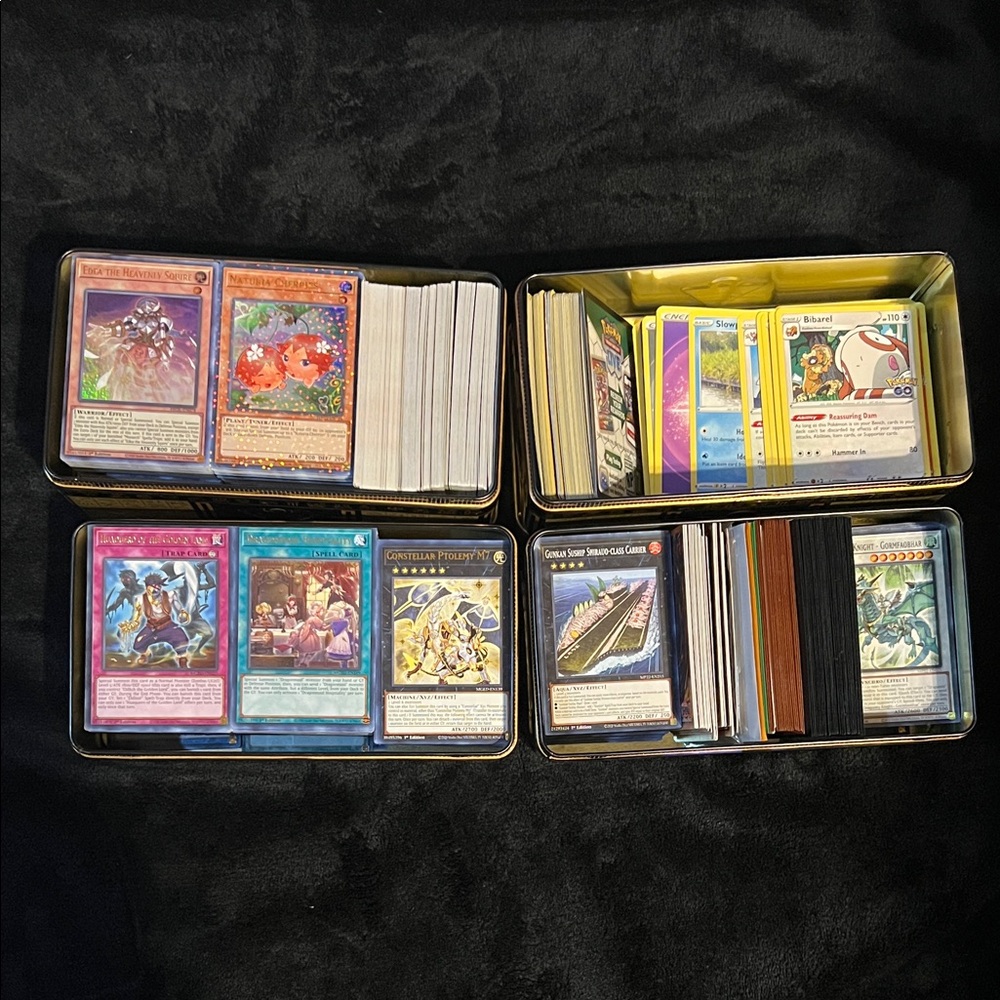Pokemon Card Game Set with Multicolor Designs
